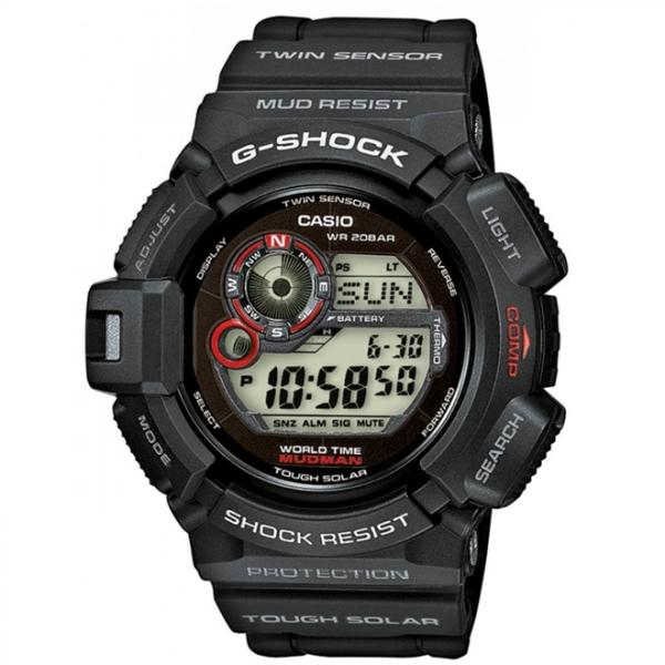 Relógio Casio G-Shock Mudman Digital Tough Solar Masculino G-9300-1