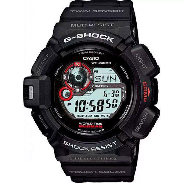 Relógio Casio G-Shock Mudman G-9300-1DR Resistente a Choques