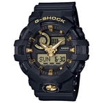 Relógio Casio G-shock Preto/dourado Ga-710b-1a9dr