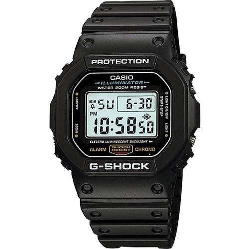 Relógio Casio G- Shock Serie Prata Masculino DW5600E-1