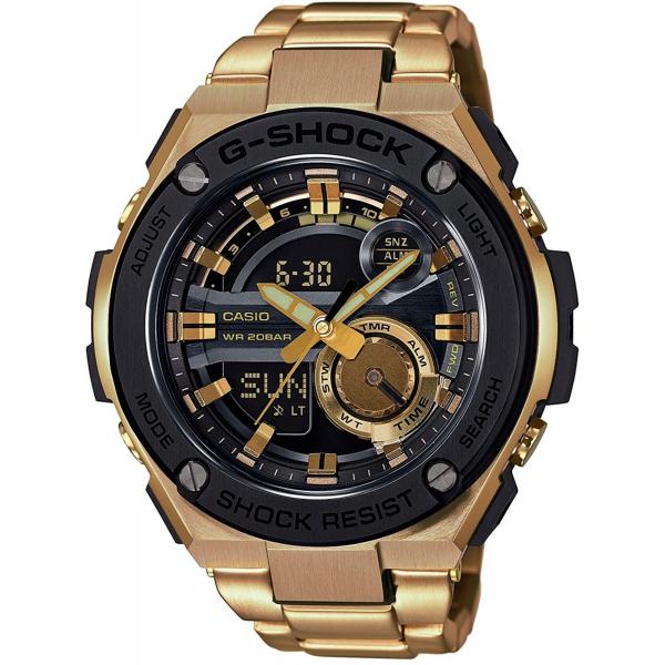 Relógio Casio G-Shock Steel Gold - GST-210GD-1ADR