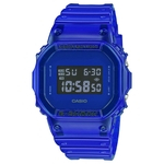 Relógio CASIO G-SHOCK unissex digital azul DW-5600SB-2DR