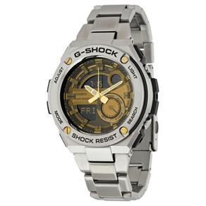 Relogio Casio G-Steel Analog-Digital Gst210D-9A 100%