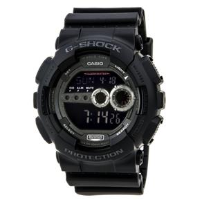 Relogio Casio Gd100-1B G-Shock World Timer Black Digital Dial Dive