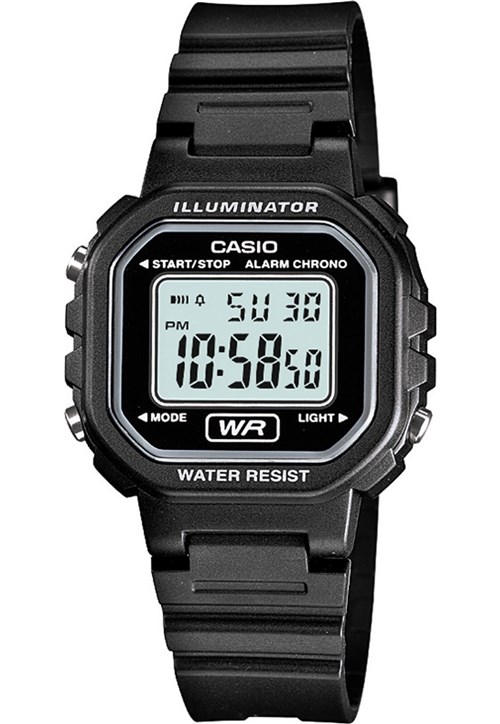 Relógio Casio LA-20WH-1ADF Preto