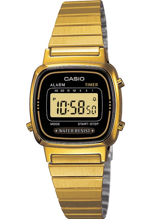 Relógio Casio LA670WGA-1DF Dourado