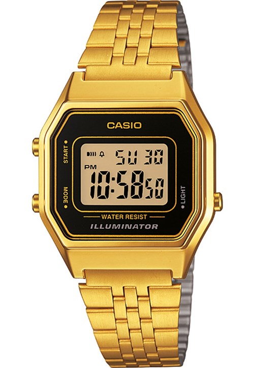 Relógio Casio LA680WGA-1DF Dourado