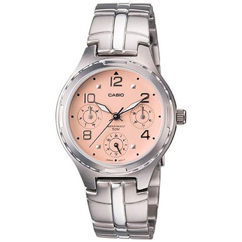 Relógio Casio - Ltp-2064A-4Avdf - Pink Dial - Women's