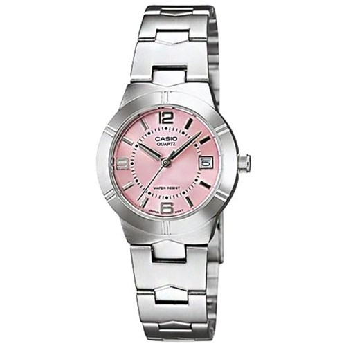 Relógio Casio - Ltp-1241D-4Adf - Pink Dial - Women´S