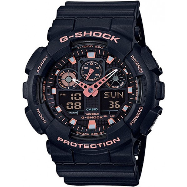 Relógio Casio Masculino Anadigi GA-100GBX-1A4DR