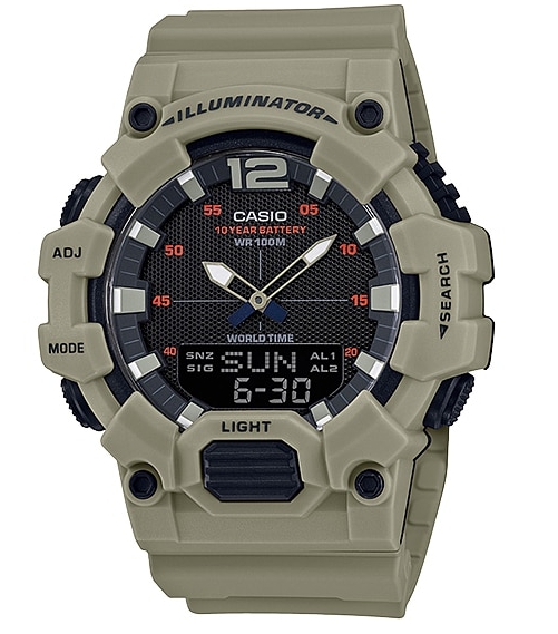 Relógio Casio Masculino Anadigi Illuminator HDC-700-3A3VDF