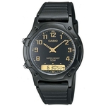 Relógio Casio Masculino Anadigi Mundial Aw-49H-1Bvdf