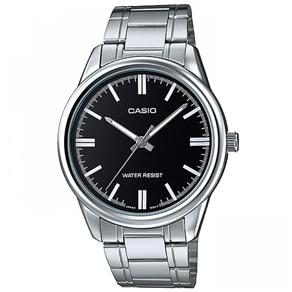 Relógio Casio Masculino Analógico Prata MTP V005D-1A