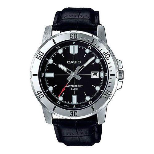 Relógio Casio Masculino Analógico Preto MTP-VD01L-1EVUDF