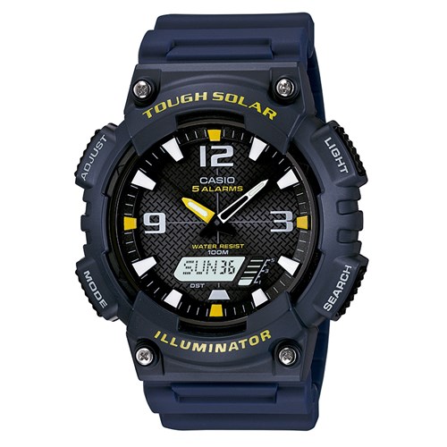 Relógio Casio Masculino Azul Escuro Anadigi Aq-S810w-2Avdf