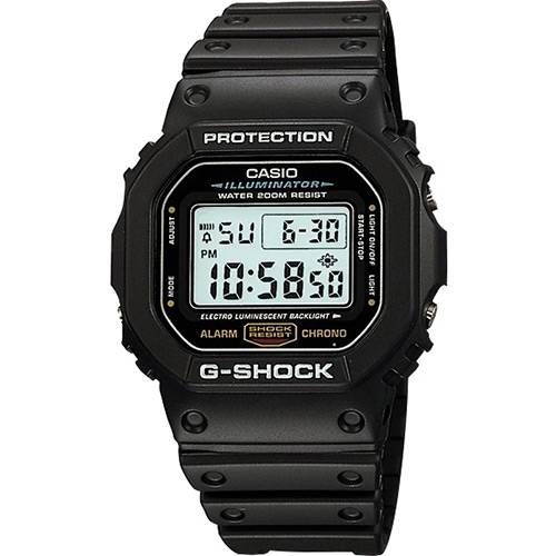 Relógio Casio Masculino Digital G-Shock DW-5600E-1VCT