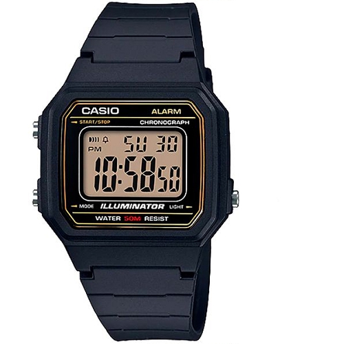 Relógio Casio Masculino Digital W-217H-9AVDF