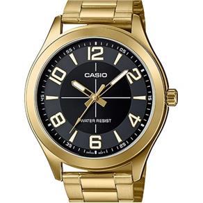 Relogio Casio Masculino Dourado Mtp-vx01g-1b Quartzo Grande