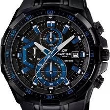 Relógio Casio Masculino Edifice Ef539 Original Preto Azul ORIGINAL