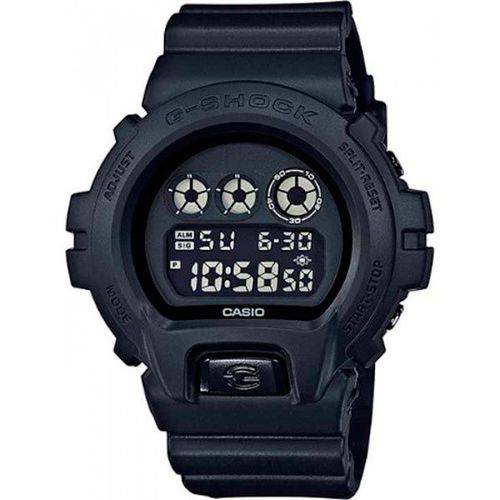 Relógio Casio Masculino G-shock DW-6900BB-1DR Preto Digital Negativo