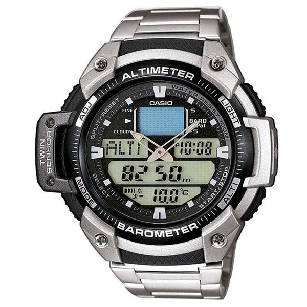 Relógio Casio Masculino Outgear Duplo Sensor Anadigi SGW-400HD-1B