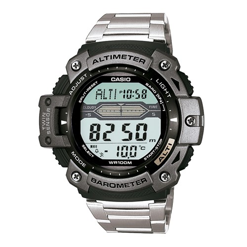 Relógio Casio Masculino Prata Digital Sgw-300Hd-1Avdr