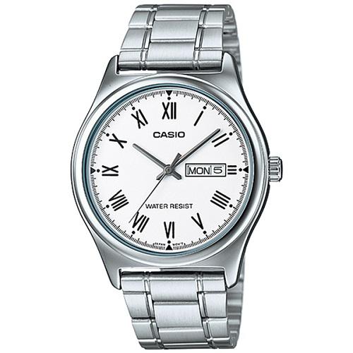 Relógio Casio Masculino Prata MTP-V006D-7BUDF