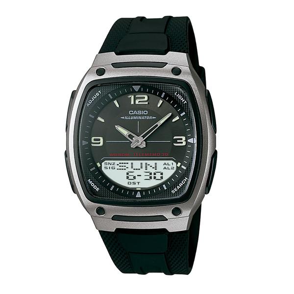 Relógio Casio Masculino Preto Digital Analógico AW-81-1A1VDF