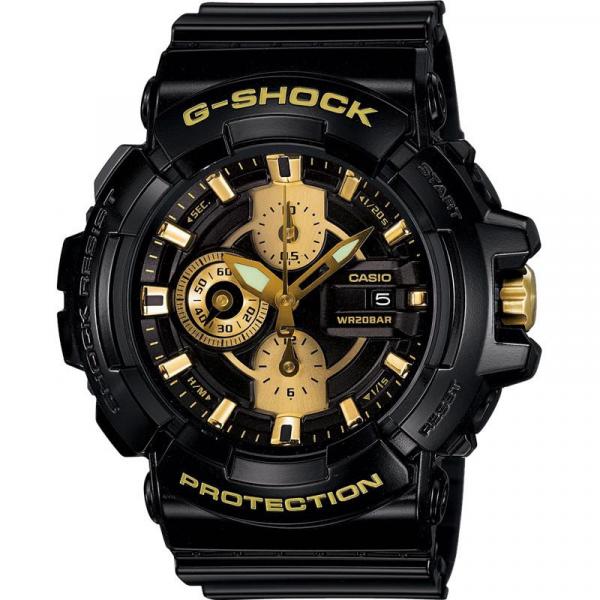 Relógio Casio Masculino Preto G-Shock GAC-100BR-1ADR