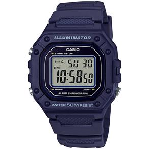 Relógio Casio Masculino Preto W-218H-1AVDF ILLUMINATOR