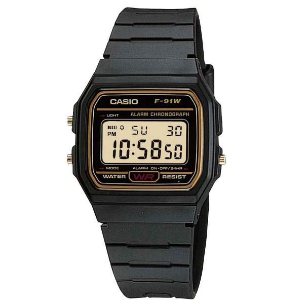 Relógio Casio Masculino Vintage F-91WG-9QDF