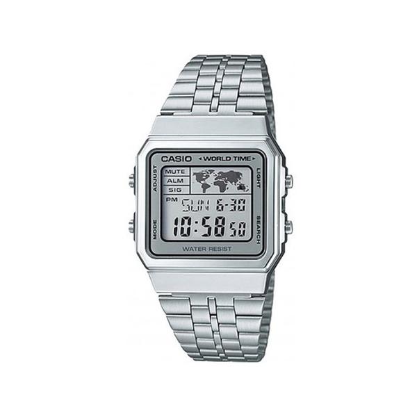 Relógio Casio Masculino Vintage Prata A500wa7df