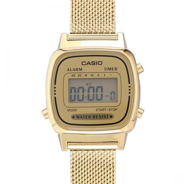 Relógio Casio Mini Dourado La670wemy-9d