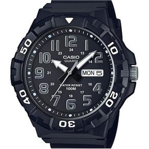 Relógio Casio MRW-210H-1AVDF Mergulho 10 Atm Preto