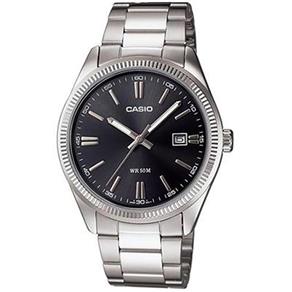 Relógio Casio - MtP-1302D-1a1vdf - Steel Steel - Grey Dial