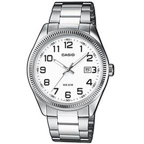 Relógio Casio - MtP-1302D-7bvdf - Steel Steel - White Dial