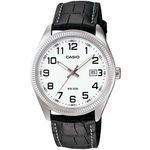 Relógio Casio - MtP-1302L-7bvdf - Leather Strap - White Dial