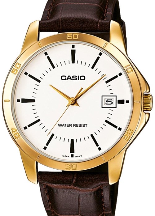 Relógio Casio MTP-V004GL-7AUDF Dourado