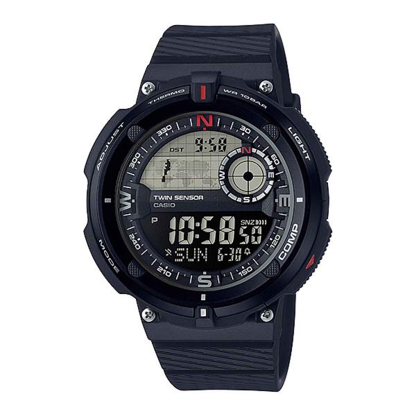 Relógio Casio Outgear Digital Masculino Duplo Sensor SGW-600H-1BDR