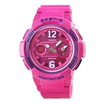 Relógio Casio Pink Feminino Baby-g Anadigi Bga-210-4b2dr