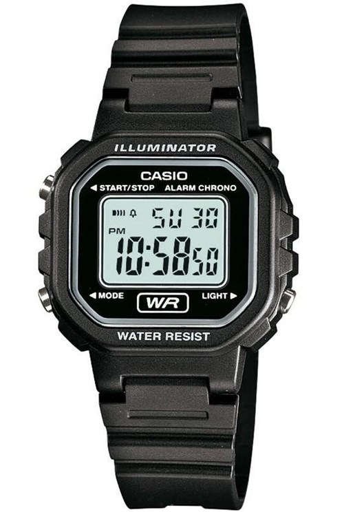 Relógio Casio Preto LA-20WH-1ADF-BR