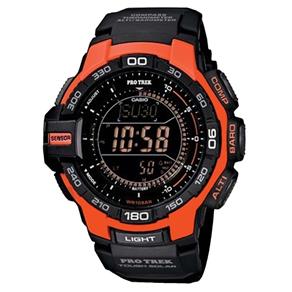 Relógio Casio ProTrek Tough Solar Digital Triplo Sensor Digital Masculino PRG-270-4DR