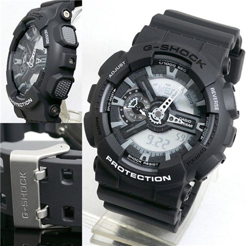 Relógio Casio Sportivo G-Shock Cinza / Branco Ga-110C-1Adr