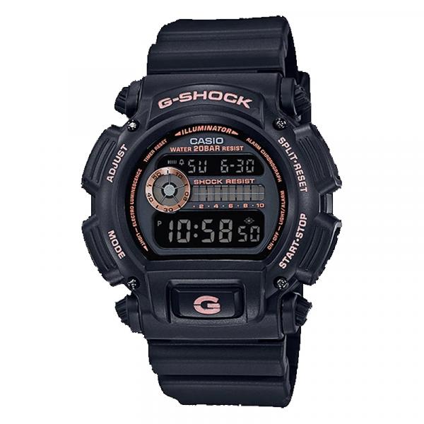 Relógio Casio Sportivo Unisessex G-Shock Preto / Rose Dw-9052Gbx-1A4Dr