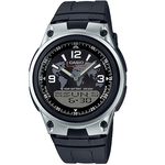 Relógio Casio Standard Anadigi World Time Aw-80-1a2vdf Preto