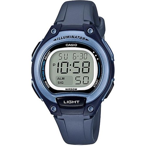 Relógio Casio Standard Digital Lw-203-2avdf Azul