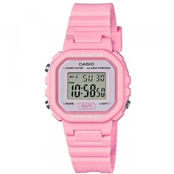 Relógio Casio Standard Digital Rosa La-20wh-4a1df