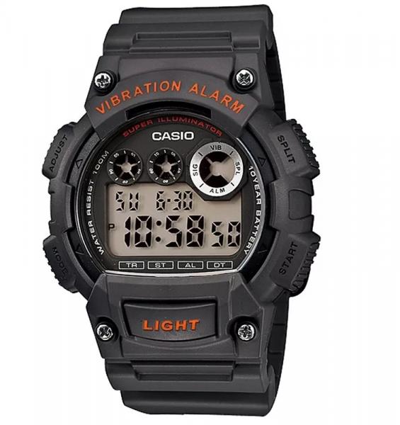 Relógio Casio Standard Masculino Digital Alarm W-735h-8avdf