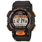 Relógio Casio Standard Solar Preto/laranja Stl-s300h-1bdf