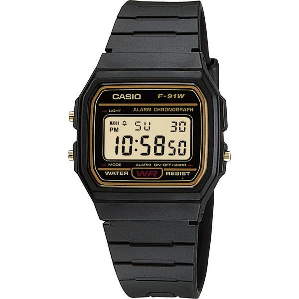 Relógio Casio Standard Unissex F-91WG-9QDF